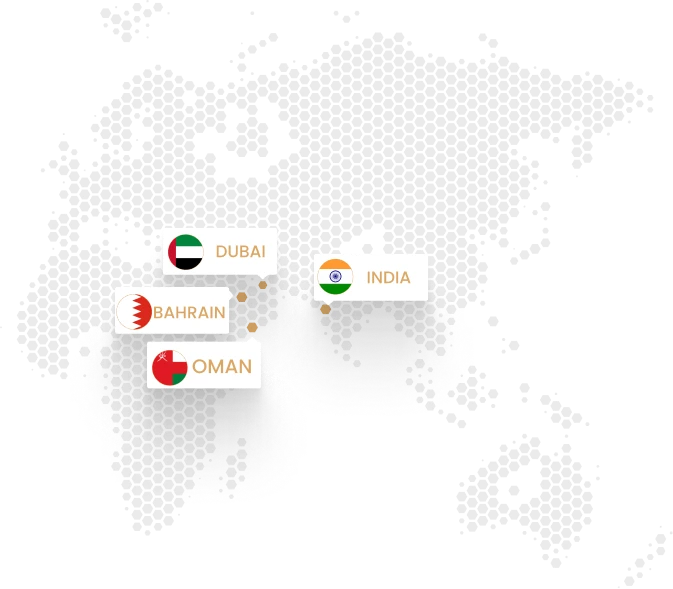 Map with locations