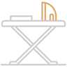  Iron and Ironing Board